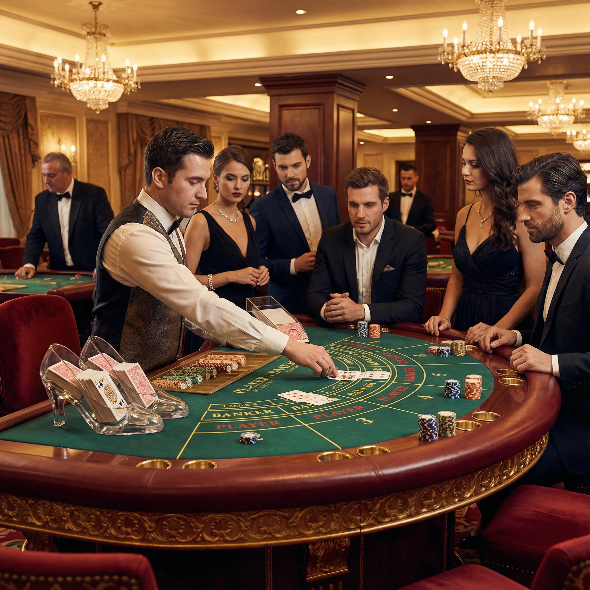 Mesa de Bacará online no 333bet