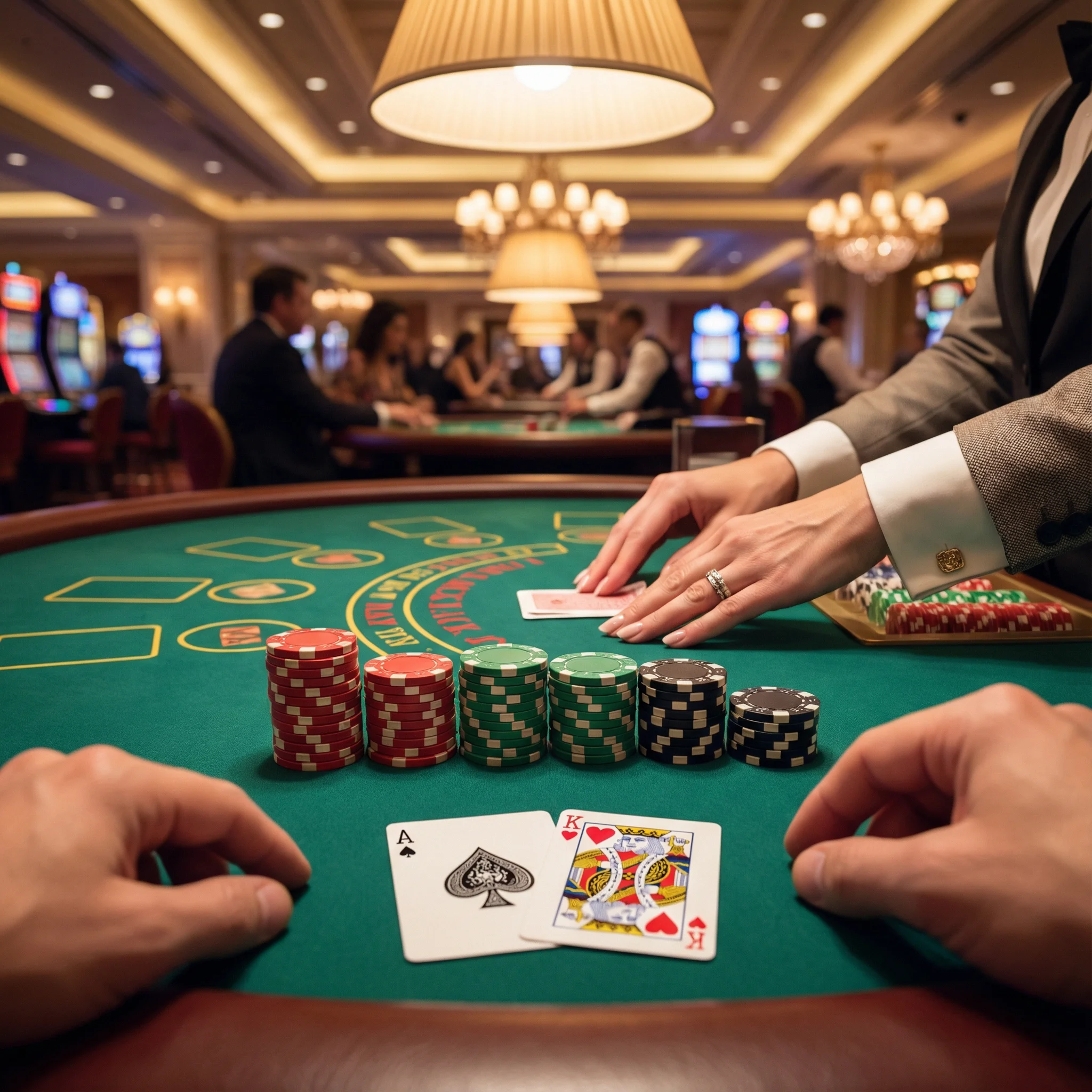 Mesa de Blackjack online no 333bet